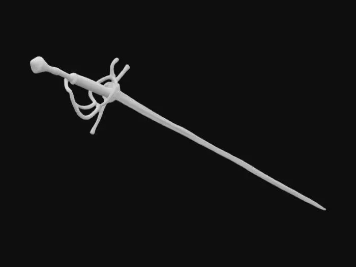 3D model for Rapier Blade