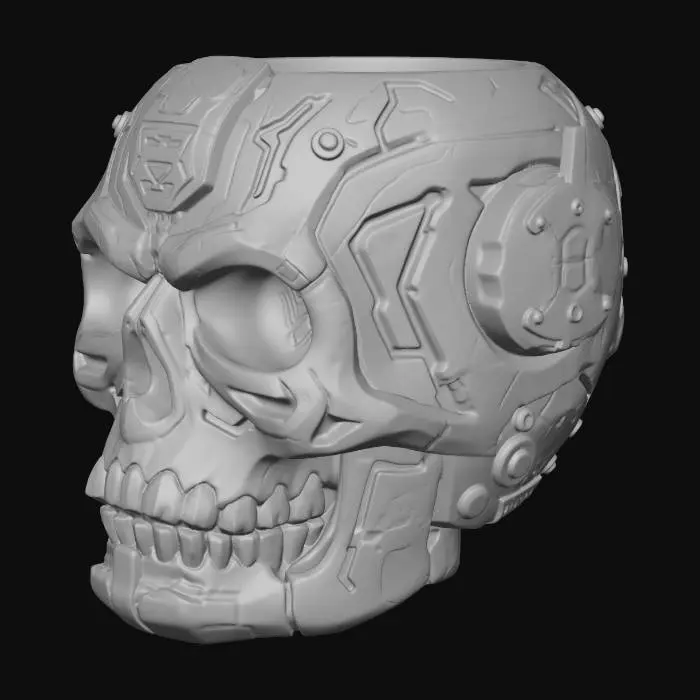 3D model for Cyber Skull Chalice