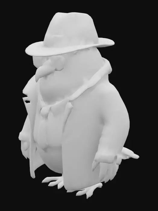 3D model for Undercover Pigeon