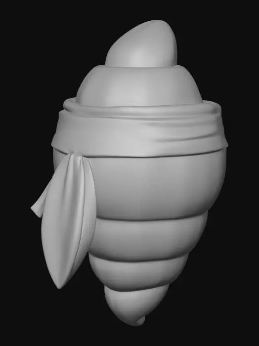 3D model for Croissant Hero