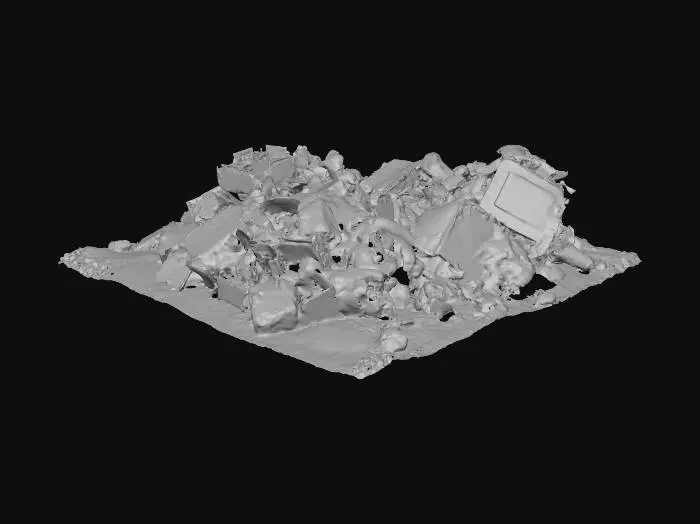 3D model for Winter Trash Heap