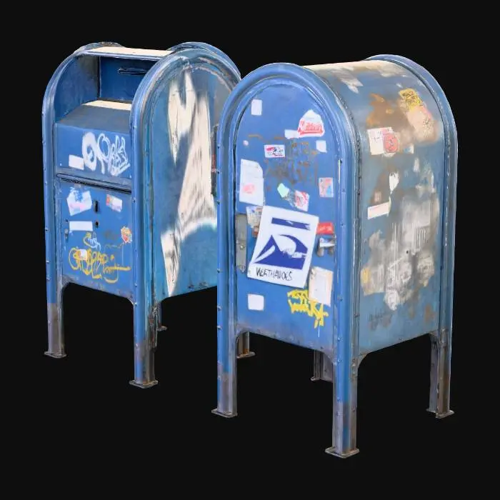3D model for USPS Mailboxes