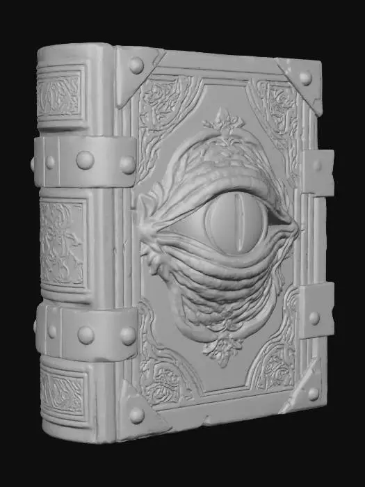 3D model for The Enchanted Grimoire