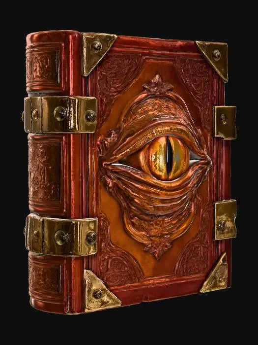 3D model for The Enchanted Grimoire