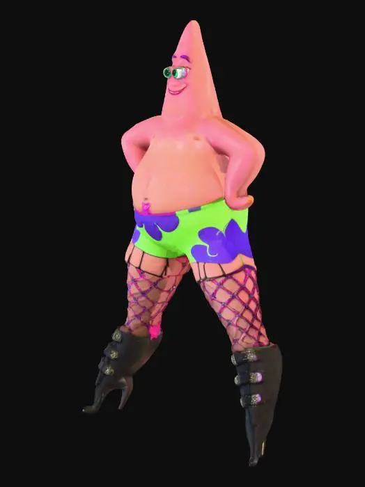 3D model for Starfish Glamour