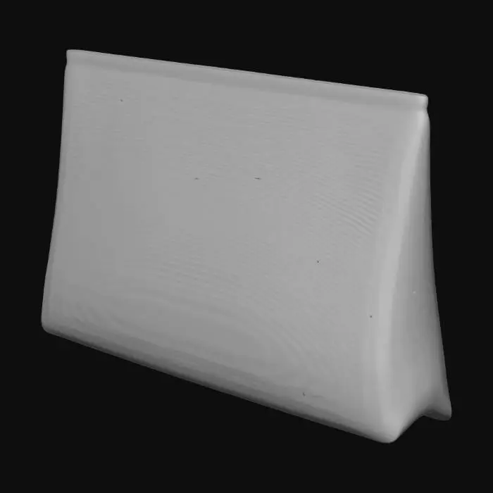 3D model for Leather Pouch with Monogram