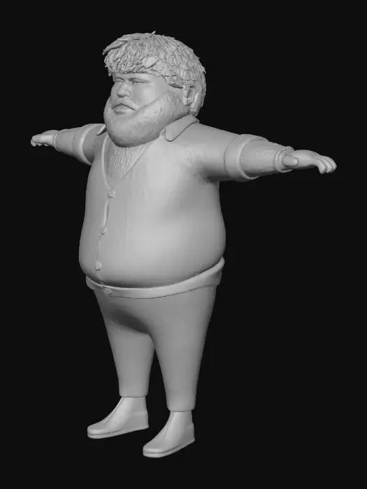 3D model for bu karakter