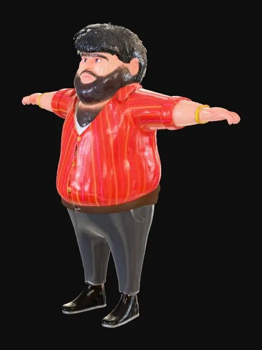 3D model for bu karakter