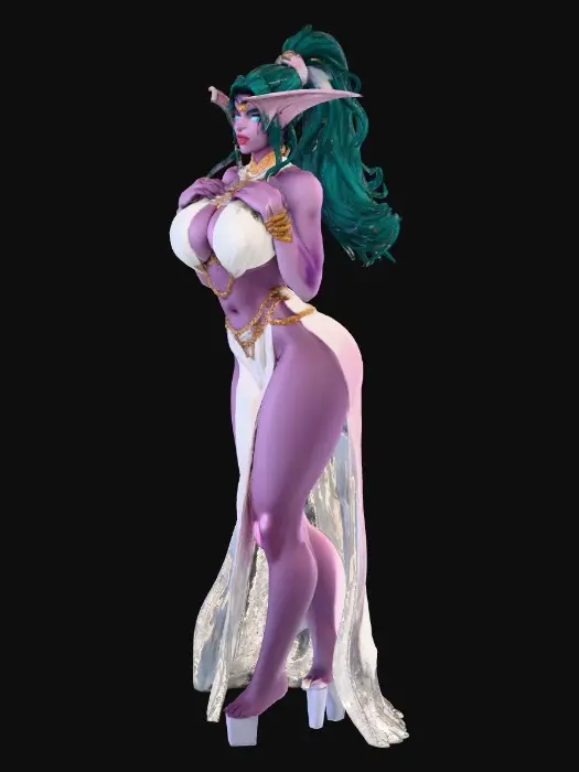 3D model for Moonlit Enchantress