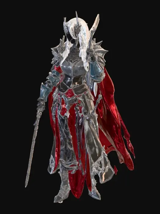 3D model for Dark Enchantress.