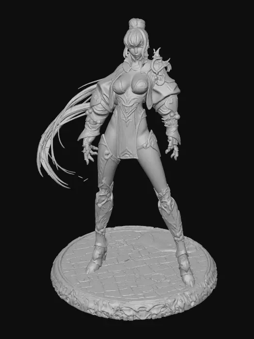 3D model for Warrior of Lumina