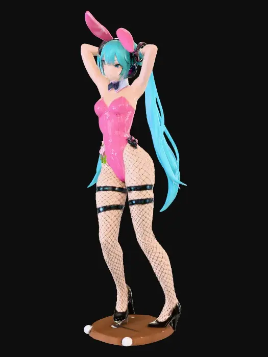 3D model for Springtime Melody Hatsune Miku