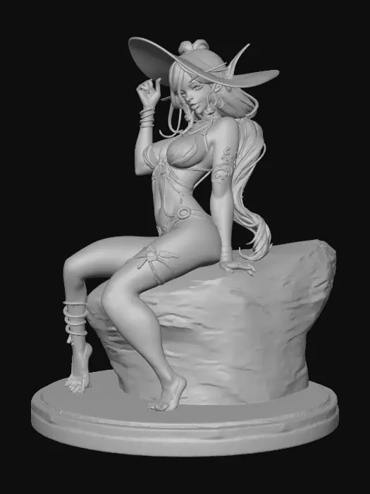 3D model for Seaside blood elf