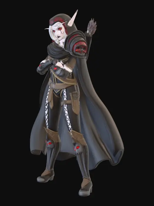 3D model for Elven Shadow Sentinel