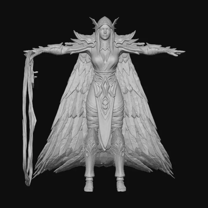 3D model for Forest Sentinel elf