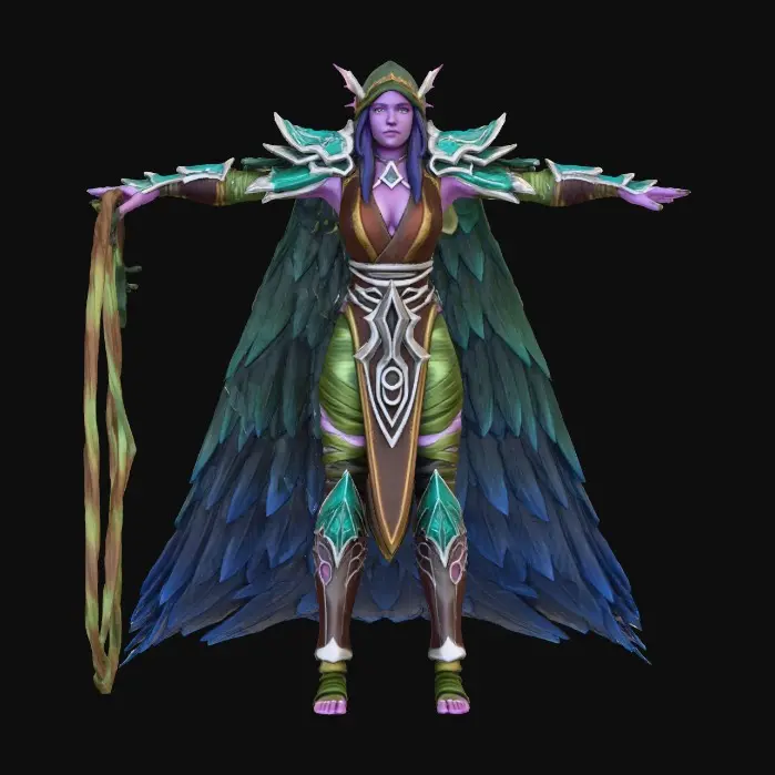 3D model for Forest Sentinel elf