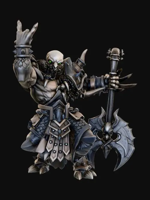 3D model for Battle-ax Berserk