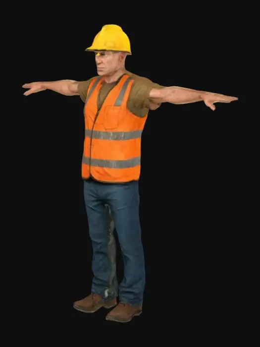 3D model for Construction Safety Stance