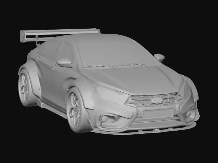 3D model for Lada d sport