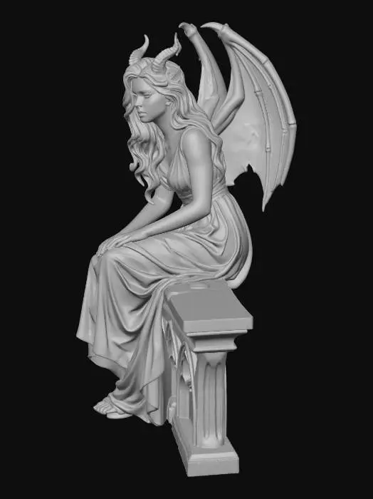 3D model for Weeping Gargoyle