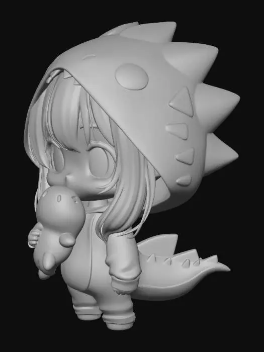 3D model for пончу