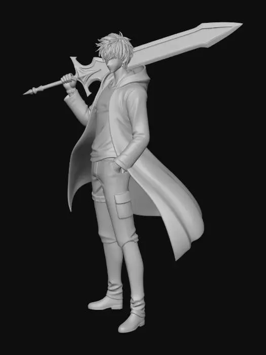 3D model for levelling up alone