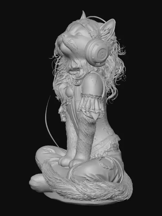 3D model for milamansha