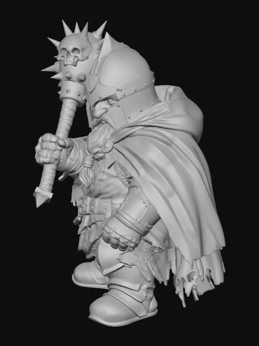 3D model for Warrior of Valor