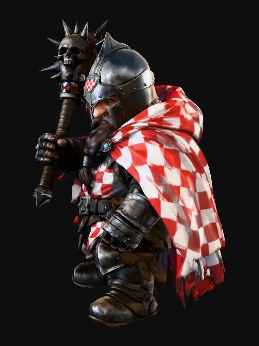 3D model for Warrior of Valor