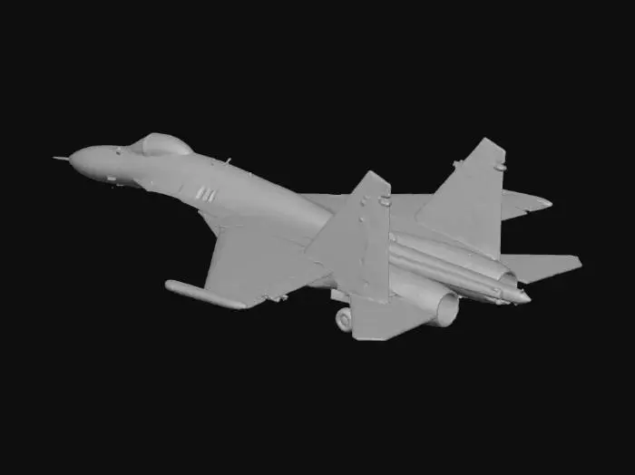 3D model for Jet in Flight