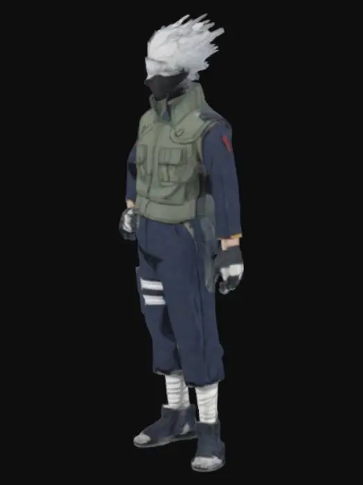 3D model for Kakashi Hatake
