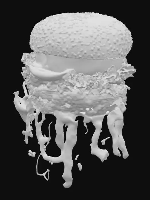 3D model for Burger Burst