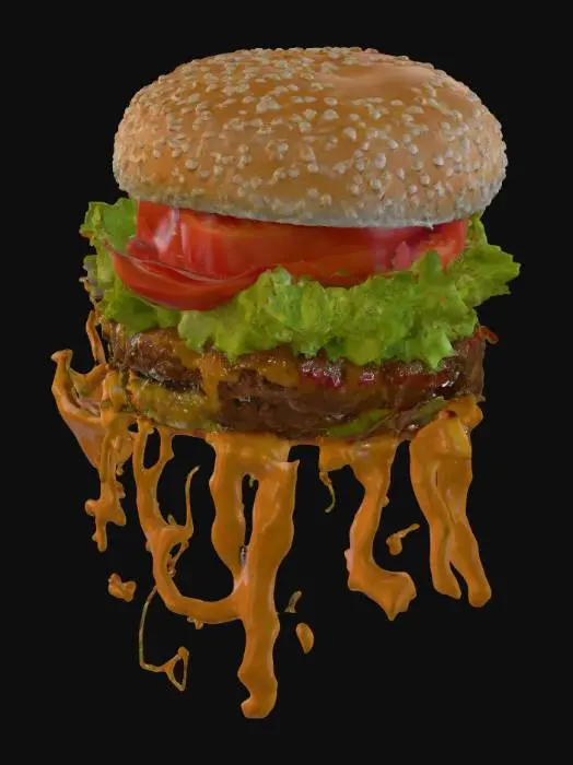 3D model for Burger Burst
