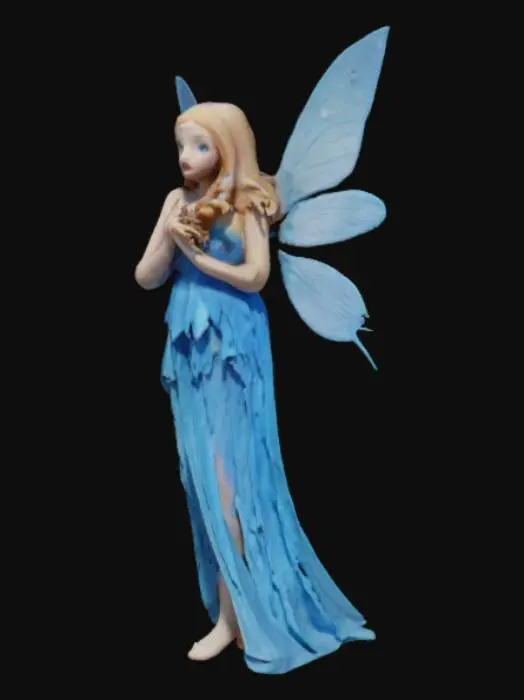 3D model for #Fairy# Blue Fairy like in Pinocchio
