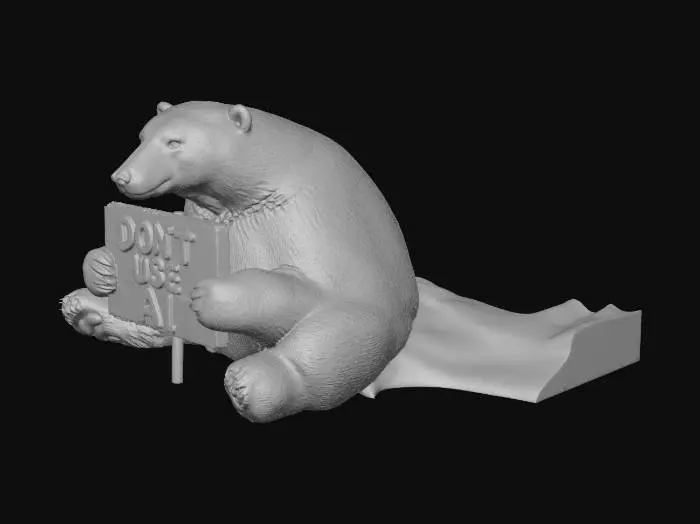 3D model for Polar Protest