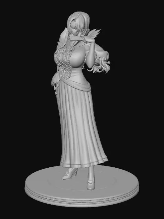 3D model for Elegant Encounter in the Dining Room