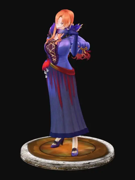 3D model for Elegant Encounter in the Dining Room