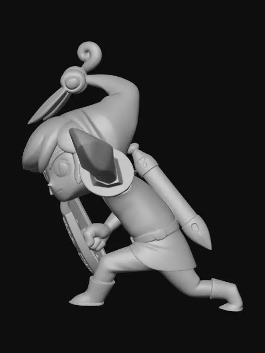 3D model for Heroic Elf Warrior