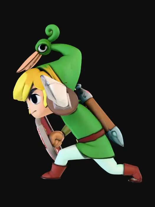 3D model for Heroic Elf Warrior