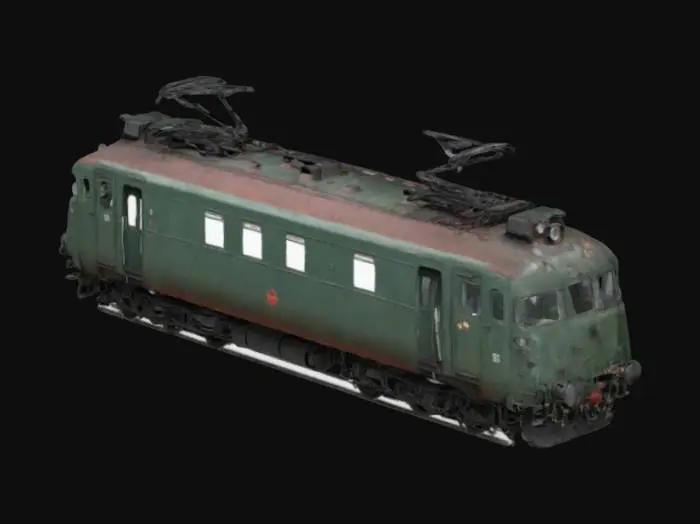 3D model for cold war era train