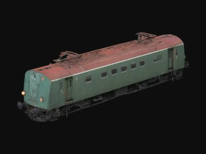 3D model for cold war era train