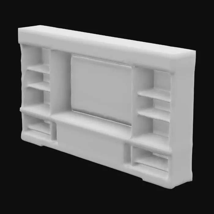 3D model for entertainment stand