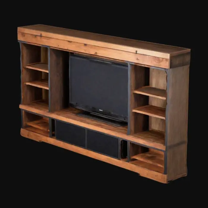 3D model for entertainment stand