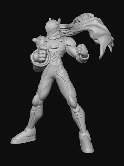 3D model for Cyber Warrior