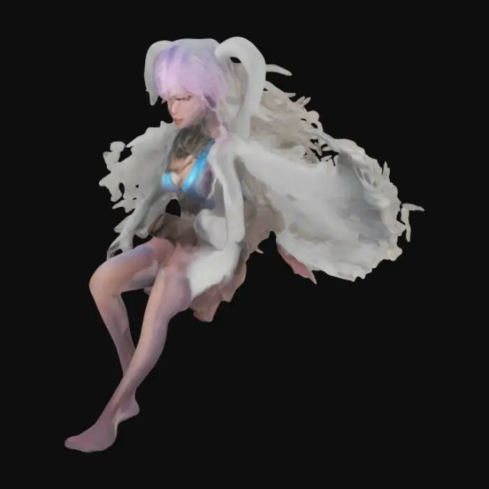 3D model for Ethereal Forest Dweller