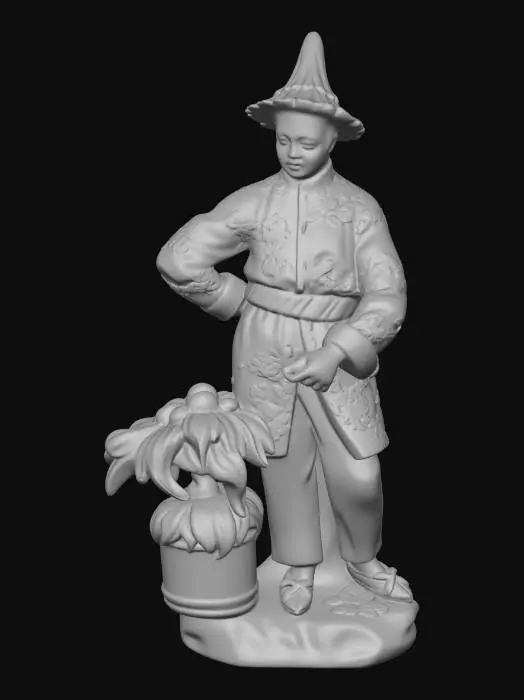 3D model for Small Meissen porcelain Bibelot