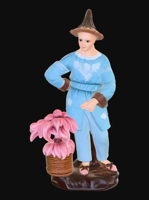 3D model for Small Meissen porcelain Bibelot