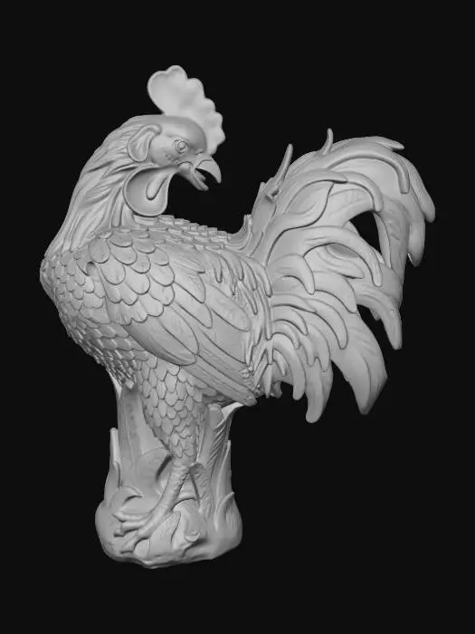 3D model for Bibelot Terracota Rooster