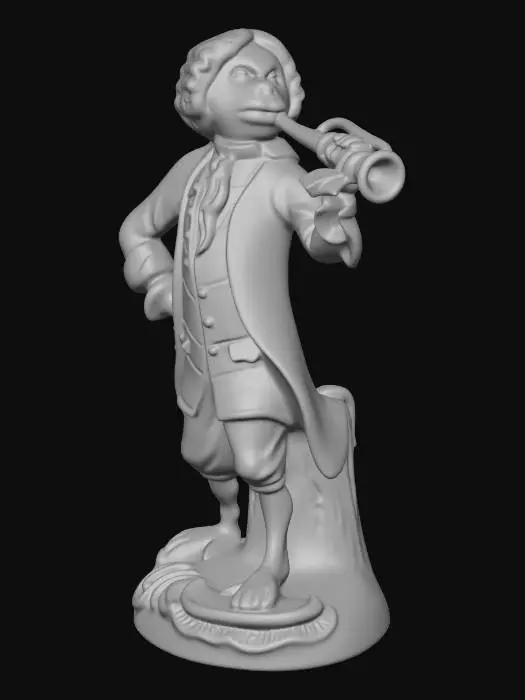 3D model for Sitzendorf Banda Mono 6