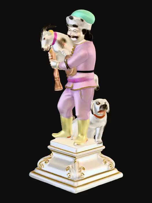 3D model for Figurin Bibelot cabra Meissen